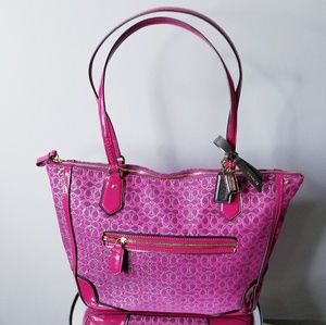 Authentic Coach Purse Pink and Purple